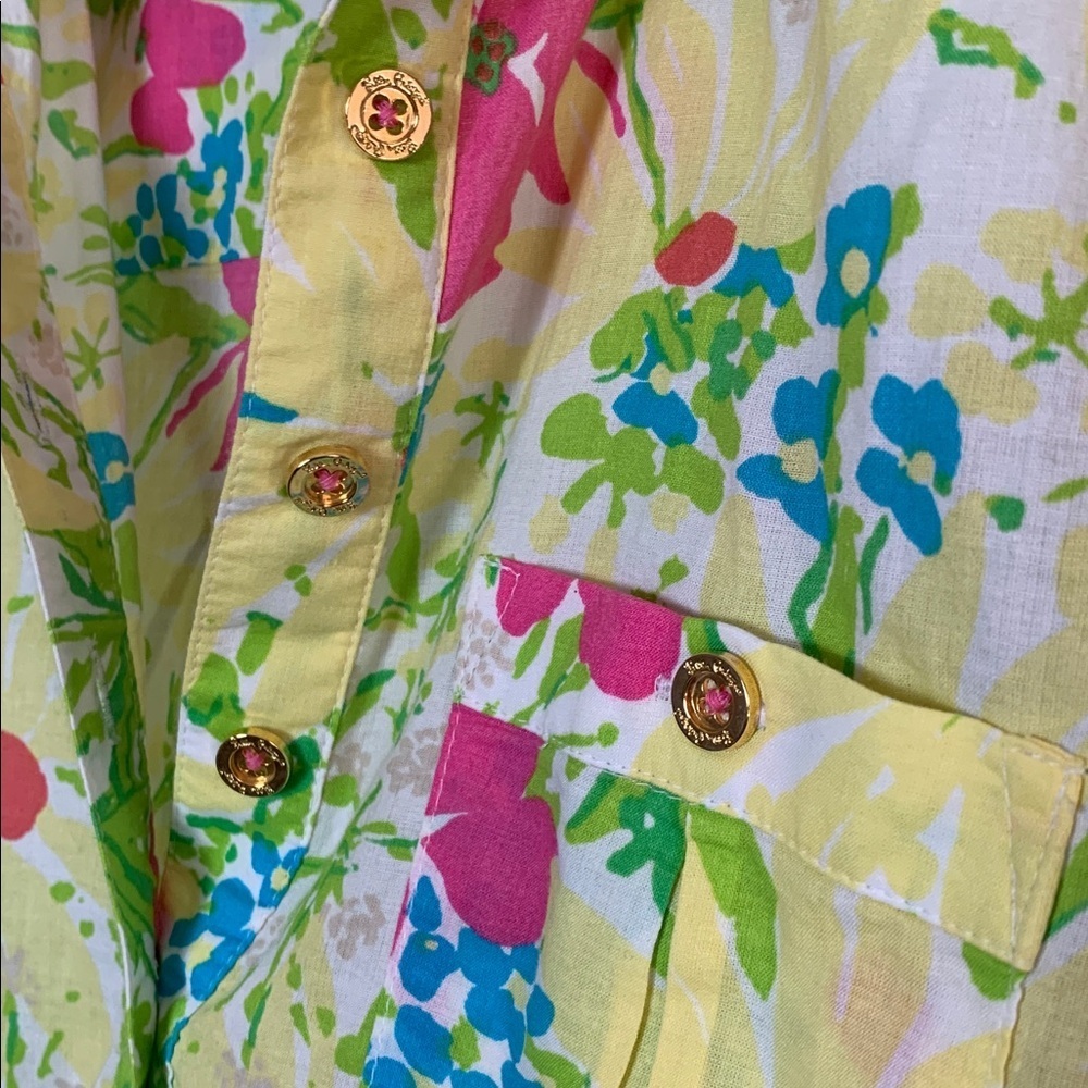 Lilly Pulitzer floral print shift dress Size Small - Picture 6 of 9